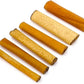 ValueBull USA Pig Skin Retriever Rolls, 4 Inch, Smoked, 25 Count - Premium USA Pork Hide Dog Chews, One-Piece, Easy Digestion, High Protein