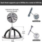 Ceiling Hooks - Industrial Strength Hold Up to 600 lbs, Includes Anchors & Bolts Yoga Starter Set - Suitable for Gym Rings, Suspensions, Indoor/Outdoor Use