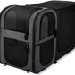 Apollo Walker Pet Carrier Backpack for Large/Small Cats and Dogs, Puppies, Safety Features and Cushion Back Support for Travel, Hiking, Outdoor Use (Gray-Expandable)