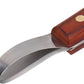 CHICIRIS Hoof Knife, Double Edged Hoof Trimming Knife with Wooden Handle Horse Farrier Tool, Stainless Steel Blade, Multifunctional Cow Horseshoe Knife for Hoof of Cows and Horses
