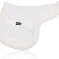 Equinavia Eidsvoll Forward Cut Shaped English Saddle Pad for Show Jumping with Ultra Fleece Trim