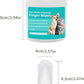 YUHUF-2Packs Teeth Cleaning Finger Wipes for Dogs & Cats, Pet Dental Care by Reducing Plaque and Tartar Remove Bad Breath, Disposable Gentle Gum Care Pet Wipes, (50 Count x2)