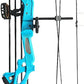 Compound Bow Archery for Youth and Beginner, Right Handed,19”-28” Draw Length,15-29 Lbs Draw Weight, 260 fps