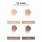 Jerome Alexander My Color Self-Adjusting Foundation, Hydrating & Lightweight Face Makeup, Skincare-Infused, with Kabuki Brush, Medium Dark, 1 oz