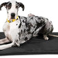 K9 Ballistics Tough Ripstop Dog Crate Pad - Durable & Machine Washable with Non-Skid Bottom and 120-Day Warranty, Fits 54" Wire Crates - XX-Large, Obsidian Black
