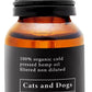 Hemp Oil for Dogs and Cats - 100% Organic Cold Pressed Oil - Made in The USA (30 mL)