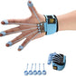 Finger Strengthener Hand Grip Strength Trainer Finger Extension Stretcher Exerciser Hand Rehab Work Out Relieve Pain Arthritis and Grip Training Krdebasai 40LB