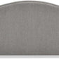 Pemberly Row 35" Tufted Wingback Pet Sofa Bed Medium Uptown Gray