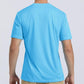 Boladeci Men's Swim Shirt Short Sleeve UPF 50+ Sun Protection SPF UV Moisture Wicking Lightweight Quick Dry Rash Guard