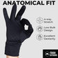 Tough Outdoors Running Gloves - Touch Screen Ski Glove Liners - Men's Winter Gloves - Glove Liners for Cold Weather