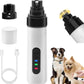 Silent Groom Pro,Silent Groom Pro Nail Grinder,2025 New Silent Groom Pro for Dogs and Cats, Nail Trimmer with Quick USB Charge(1pc)
