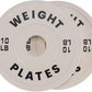 2 in Change Plates 1.25LB Pairs 2.5LB Pairs 5LB Pairs 10LB Pairs 17.5 LB 37.5 LB Set Fractional Weight Plates Set,Bumper plates for Gym Home,Rubber Coating & Steel