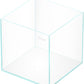 Cube Rimless Aquarium 4 Gallon, Ultra Clear Low Iron Nano Fish Tank for Betta, L9.8×W9.8×H9.8 Glass Thickness 5mm with EVA Foam Leveling Mat