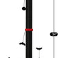 MECOOL Cat Scratching Post Premium Sisal Scratch Posts with Hanging Ball Vertical Scratcher for Indoor Cats and Kittens,Black