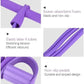 21 Fitness Resistance Bands - 4 Tube Pedal Ankle Puller, Yoga Handle Bands Exerciser Multifunction Trainer Tension Rope for Body, Abdomen, Waist, Arm, Tummy Exercise Stretching Training ( Color : Blue