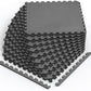 Norsk Dual-Sided Reversible 1/2" Foam Exercise Mats for Home Gym - Interlocking EVA Foam Tiles