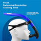 ZIONOR Snorkel Lap Swimming Swimmer Training Diving Snorkeling Comfortable Mouthpiece One-Way Purge Valve for Pool Open Water