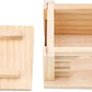 Hamster Cages Natural Wooden Hamster House Flat Top Cabin Hamster