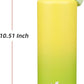 Insulated Water Bottle with Straw Lid,40 oz Stainless Steel Vacuum Metal Bottle with Silicone Handle,Lime