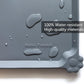 Hoki Found L Silicone Pet Food Mats - Non Slip Pet Dog Cat Bowl Mats - Gray