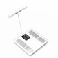 Smart Scale for Body Weight, 8 Electrodes Digital Bathroom Scale (White)