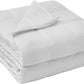 yescool Weighted Blanket for Adults (20 lbs, 60” x 80”, White) Cooling Heavy Blanket for Sleeping Perfect for 190-210 lbs, Queen Size Breathable Blanket with Premium Glass Bead, Machine Washable