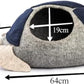 Luxurious Eco-Friendly Merino Wool Cat Cave Bed Sloth - Foldable Hideaway Pod for Indoor Cats - Premium Felt Kitten Beds - Covered Cat House for Ultimate Cozy Comfort by Woolygon