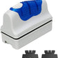 Jasonwell Magnetic Aquarium Fish Tank Glass Algae Glass Cleaner Scrubber Floating Clean Brush(M)