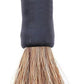 Horse Tail Extensions with Braided Horsehair Loop, Blunt Cut Bottom, 34-36 inches Long and 1 lb Weight (Mixed Brown)
