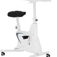 FLEXISPOT Exercise Bike with 2D Desktop, Space Saving Under Desk Bike with Removable Desk, Stationary Bikes Indoor Bikes with 300LBS Heavy Duty 8-Level Resistance Flywheel Optional LCD, V9PRO/V9MAX
