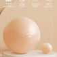 Yoga Ball for Exercise, Pilates Set, 4 Sizes Fitness Ball for Workout, Birthing, Pregnancy, Physical Therapy- Pump Included