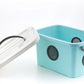 1 Pack Cricket Breeding Box Insect Keeper Reptile Feeding Box for Reptile Bearded Dragon Leopard Gecko Lizard Frog Snake