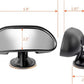 GES Rear View Mirror - 360 Degree Adjustable, Strengthen Suction Cup for Car - 5.9 x 2.2Inch - Black