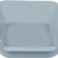2 Pack of Extra Large Cat Litter Box (ABS Material), Low Entry Senior Litter Pen for Geriatric Kitty Big Cats, Jumbo Pet Safe Litter Boxes Tray for Indoor Pets Potty (Gray, 20" L x 15.5" W)