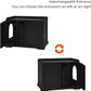 unipaws Black Cat Litter Box Enclosure Furniture, Kitty Hidden Cover, Concealed Dog Proof Litter Boxes Cabinet, Hideaway Litter Box, Cat House