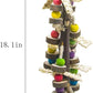 EBaokuup Wood Bird Chewing Toys-Blocks Parrot Tearing Toys Best for Finch,Budgie,Parakeets,Cockatiels, Conures,Love Birds and Amazon Parrots
