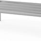 30 in X 48 in. Aquarium Stand | Industrial Style Aluminum Fish Tank Base with Open Frame Design