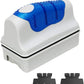 Jasonwell Magnetic Aquarium Fish Tank Glass Algae Glass Cleaner Scrubber Floating Clean Brush(XL)