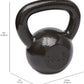 Amazon Basics Cast Iron Kettlebell