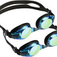 Aegend 2 Pack Kids Goggles, Swimming Goggles for Kids Age 4-16 Boys and Girls Youth, Anti-Fog Waterproof Anti-UV Pool Goggles