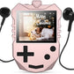 AGPTEK MP3 Player for Kids, Portable 8GB Music Player with Built-in Speaker, FM Radio, Voice Recorder, Expandable Up to 128GB, Rose Gold,K1