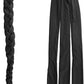 Harrison Howard 3 Tube Stretchy Fabrics Adjustable Closure Lightweight Horse Tail Bag for Horses Braid-in Tail Bag