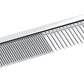 Eye Envy Tear Stain Remover Comb for Dogs and Cats. Fine/Coarse with 80 Rounded Pins. Gently Remove Crusty Eye Debris, Gunk and Boogers. Face and Feet Comb. Remove Tangles