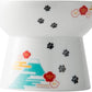 Necoichi Raised Stress Free Cat Food Bowl, Elevated, Backflow Prevention, Dishwasher and Microwave Safe, No.1 Seller in Japan! (Fuji Limited Edition, Large)