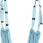 Yoga Stretching Strap, Adjustable Height Leg Stretcher Waist Back Stretch Band Aerial Yoga, Anti-gravity Inversion Exercises Door Flexibility Tensile Trainer for Rehab Pilates Dance Splits