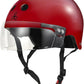 Triple Eight The Certified Sweatsaver Helmet with Visor for Roller Derby, Skateboarding and BMX