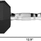 Amazon Basics Rubber Hex Dumbbell Hand Weight