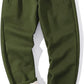 Yameekamulga Men's Winter Fleece Pants Sherpa Lined Sweatpants Active Athletic Running Jogger Track Causal Pants