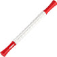 Muscle Roller Stick for Athletes - Deep Tissue Fascia Blaster & Roller Massager for Myofascial Pain Relief - Handheld Physical Therapy & Recovery Tool(Red White-20 inch)