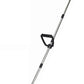 15 Inch Large Chicken coop Scoop with Ergonomic Grip Adjustable Long Handle (24-64") Chicken Poop Scooper Sifting Shovel rake Stainless Steel Metal coop Scoop (L/15 INCH)